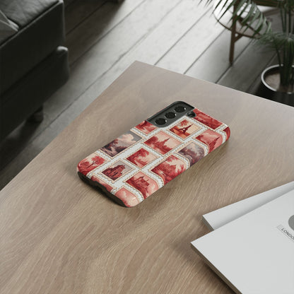 Vintage Postcard Stamps Phone Case