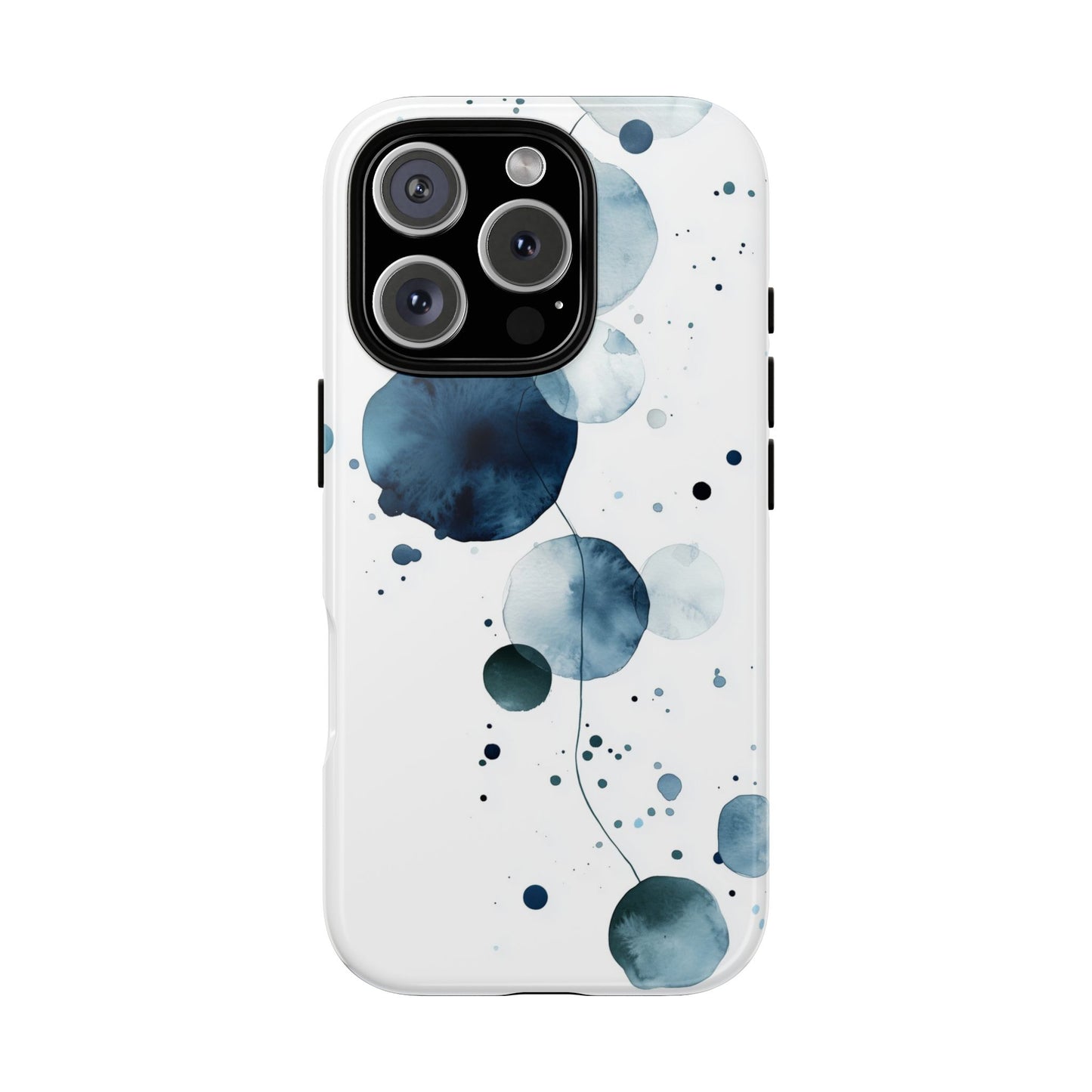 Midnight Drops Watercolor Phone Case for iPhone, google Pixel & Samsung