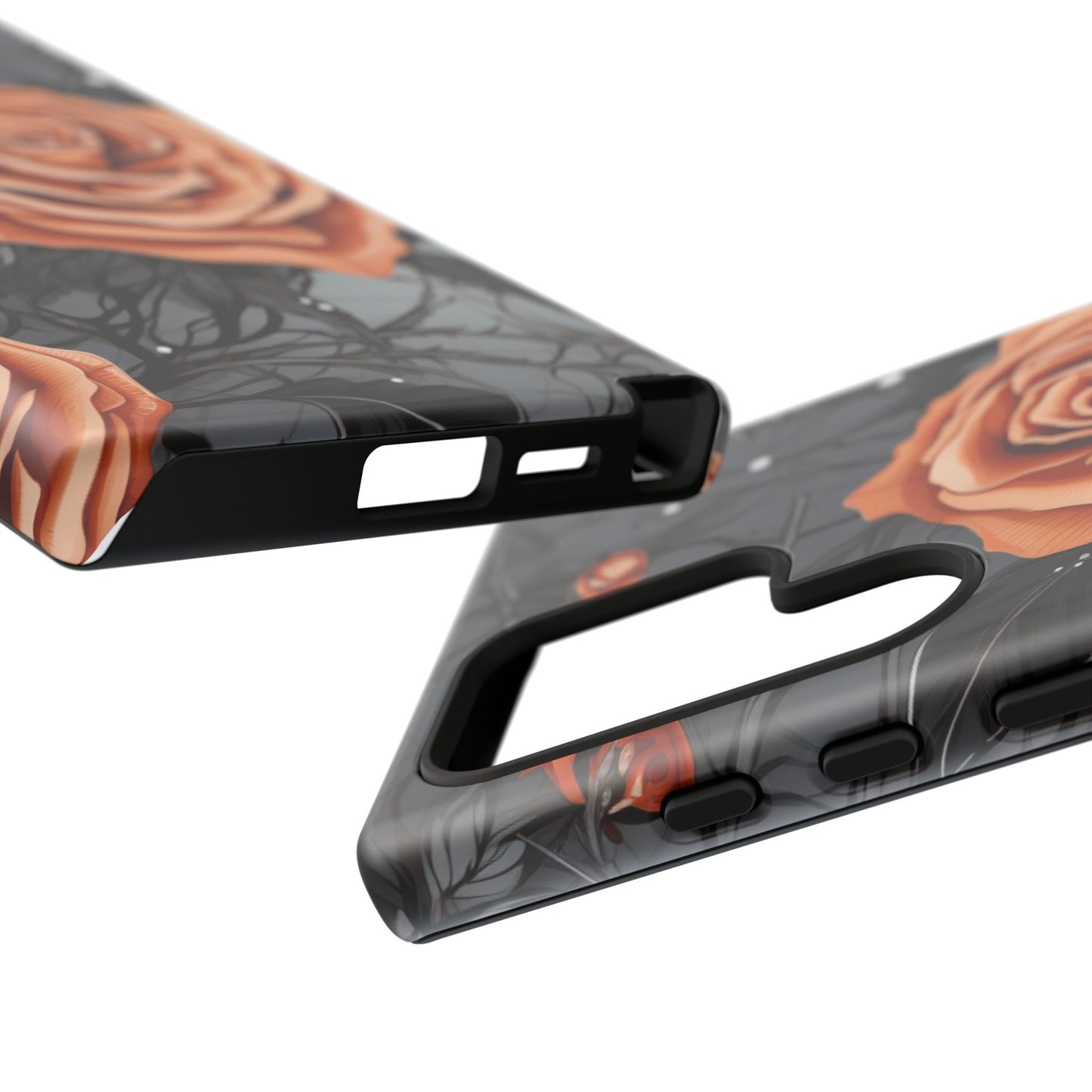 Mystic Noir Rose Mobile Case
