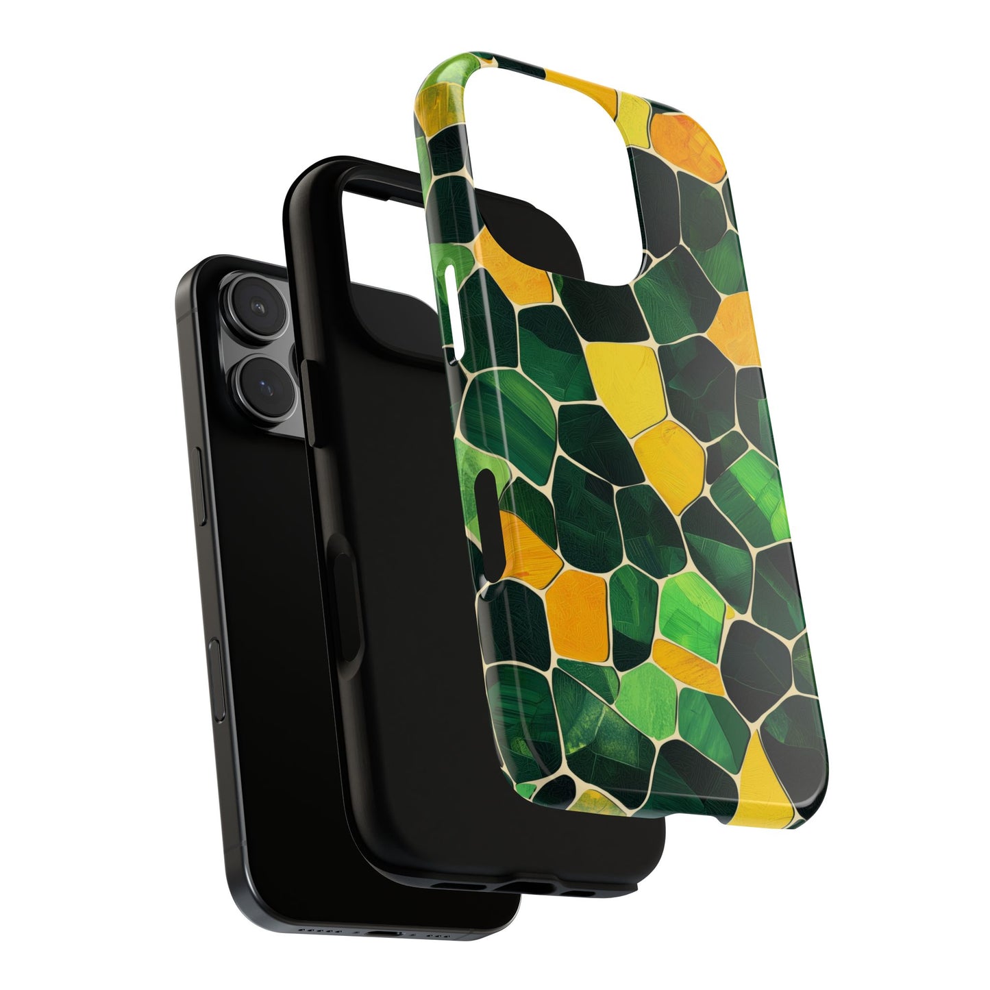 Turtle Shell Mosaic Phone Case for iPhone, Samsung & Google Pixel