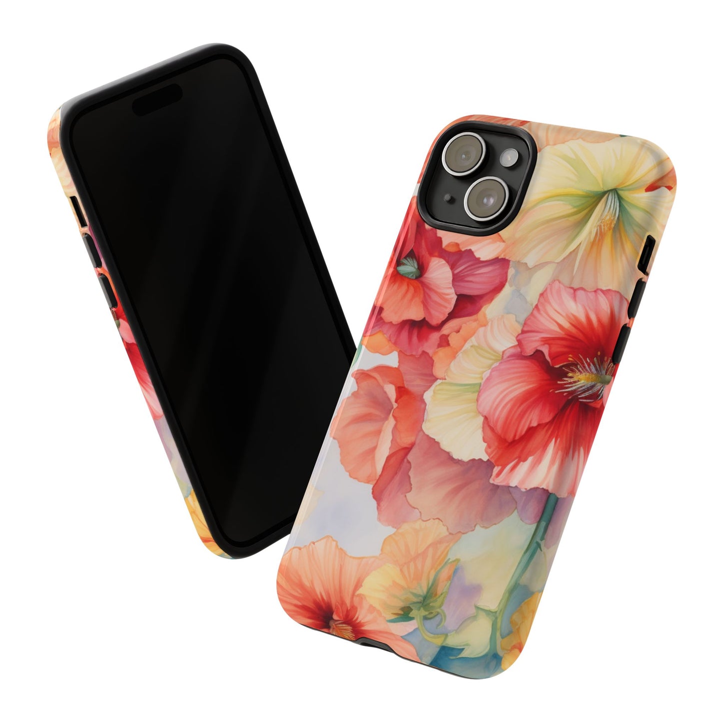 Floral Harmony Watercolor Mobile Case