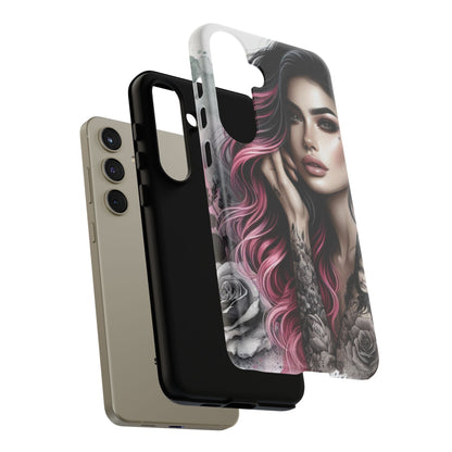 Tattooed Elegance – Gothic Art Mobile Cover