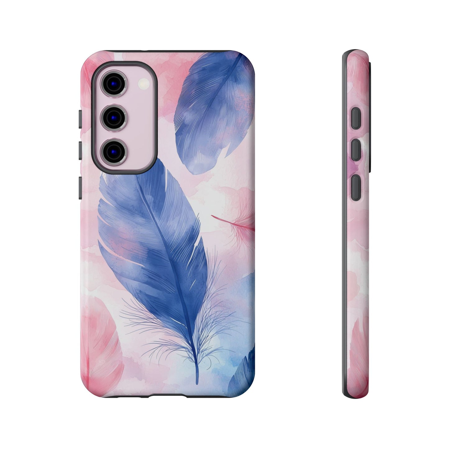Pastel Plume Watercolor Phone Case for iPhone, google Pixel & Samsung