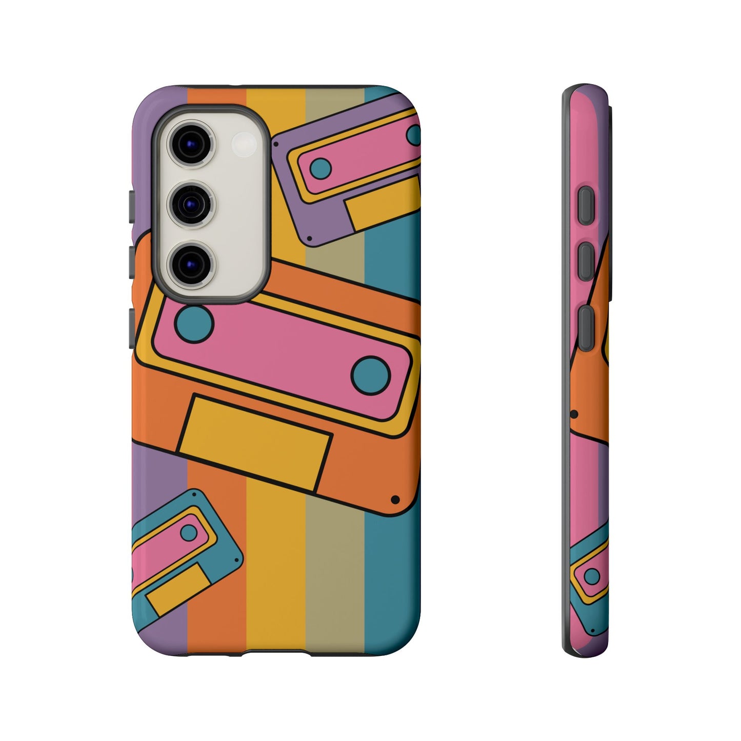 Retro Cassette Tape Phone Case – Vintage 90s Aesthetic for iPhone, Samsung & Google Pixel