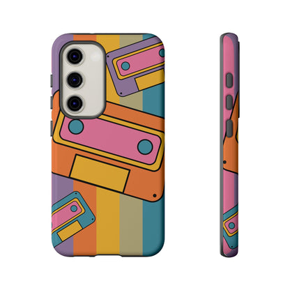 Retro Cassette Tape Phone Case – Vintage 90s Aesthetic for iPhone, Samsung & Google Pixel