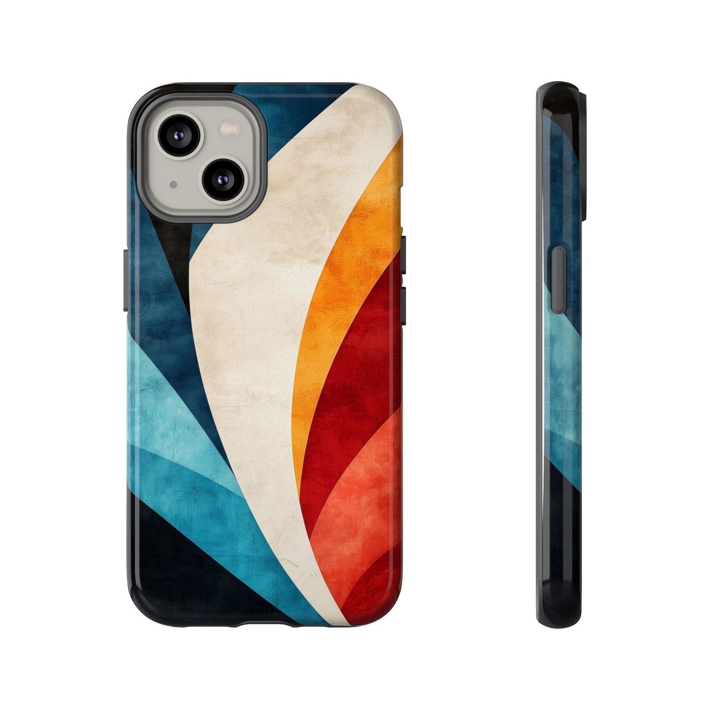 Retro Surge – Vintage Vibes Abstract Phone Case for iPhone, Samsung & Pixel
