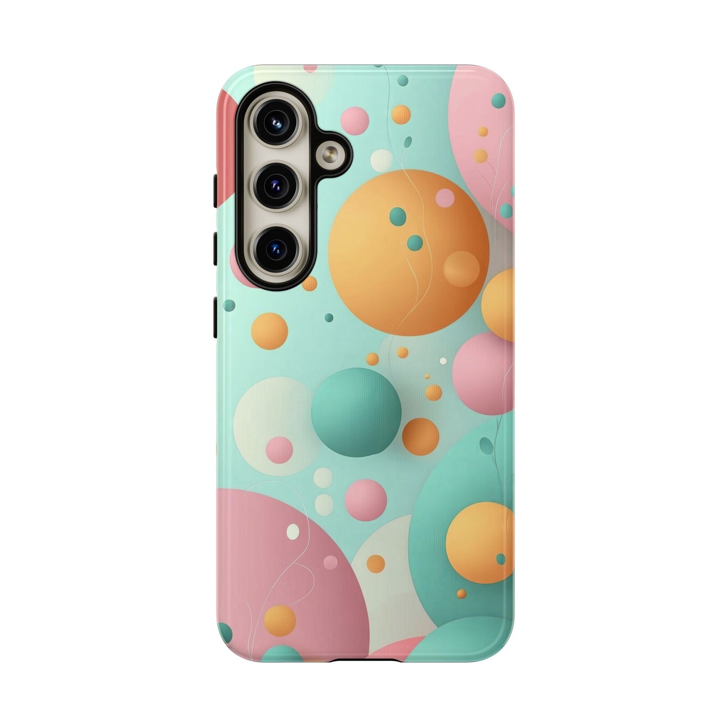 Bubble Pop Delight – Abstract Food-Themed Phone Case for iPhone, Samsung & Pixel