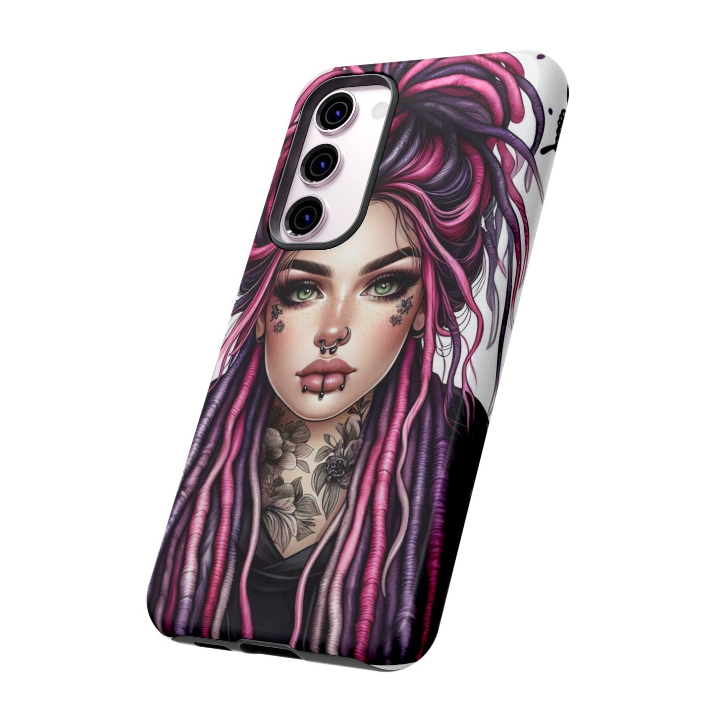 Neon Gothic Beauty Mobile Case