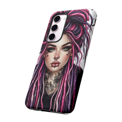 Neon Gothic Beauty Mobile Case
