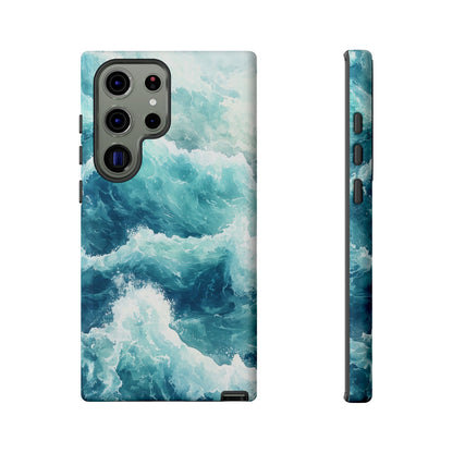 Seafoam Serenity Watercolor Phone Case for iPhone, google Pixel & Samsung