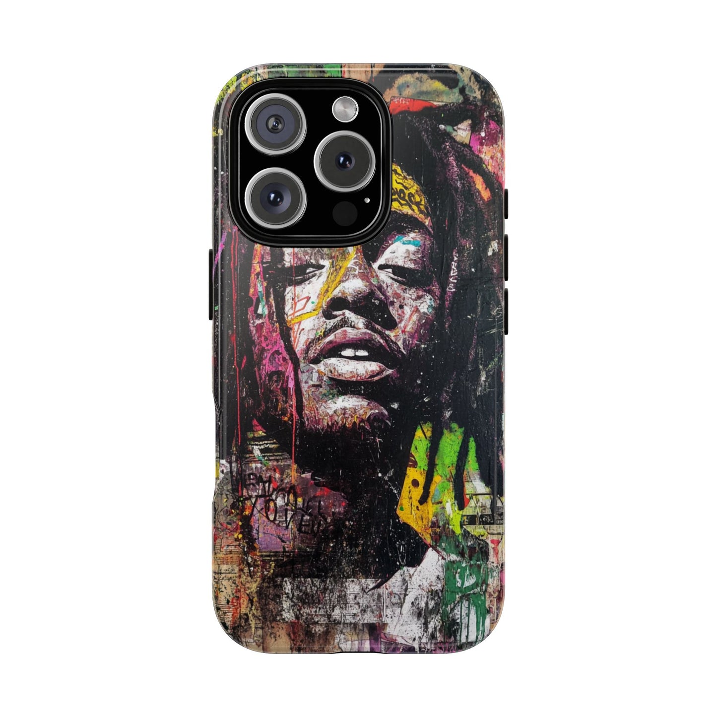 Basquiat Art iPhone Case – Bold, Graffiti-Inspired Street Art Cover - iPhone, Samsung & Google Pixel Cover - Artistic Painting Case, Art Lover Gift