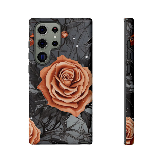 Mystic Noir Rose Mobile Case