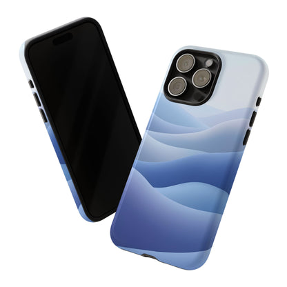Intricate Abstract Wavy Landscape phone case