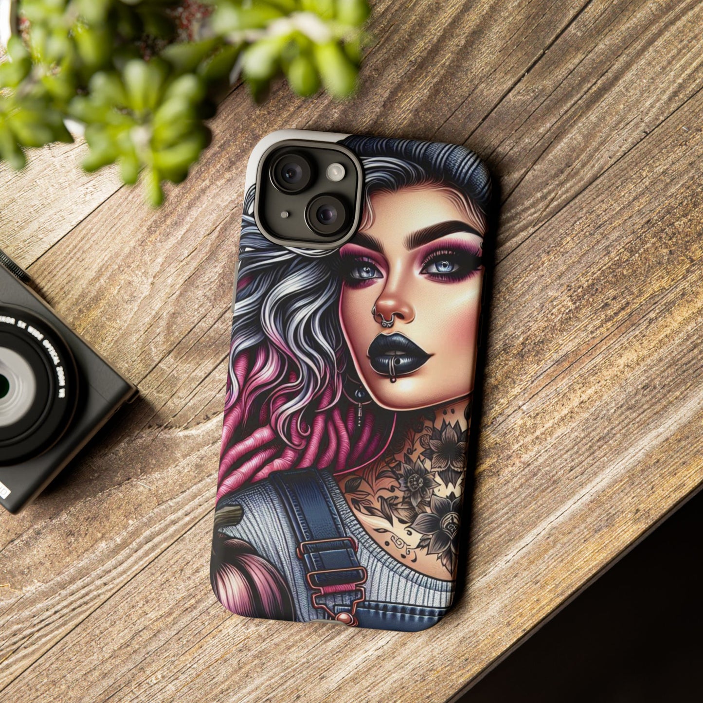 Autumn Rebel – Gothic Grunge & Fall Aesthetic Mobile Cover