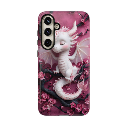 Whimsical 3D Relief Artwork Of A Cute Dragon phone case design