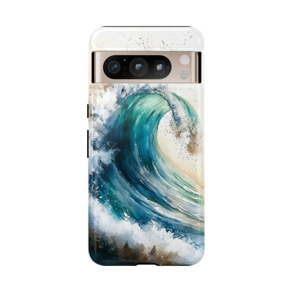 Coastal Calm Watercolor Phone Case for iPhone, google Pixel & Samsung