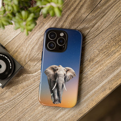 Celestial Elephant Mobile Cover – Dreamy Night Sky Aesthetic