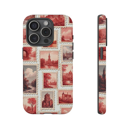 Vintage Postcard Stamps Phone Case