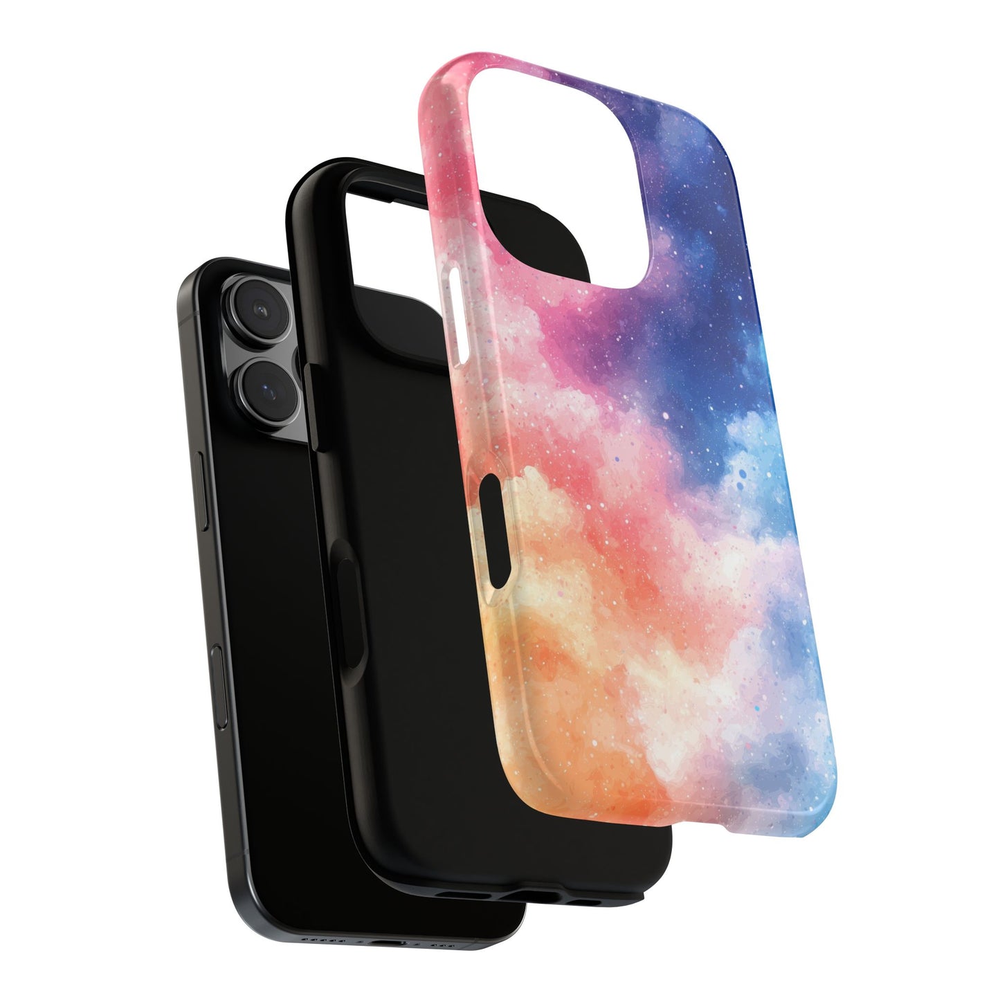 Cosmic Dreamscape – Watercolor Galaxy Phone Case for iPhone, google Pixel & Samsung