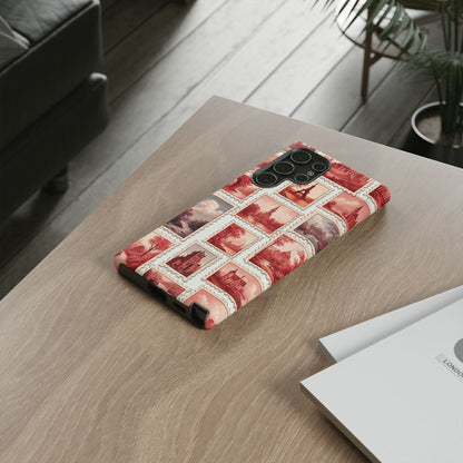 Vintage Postcard Stamps Phone Case