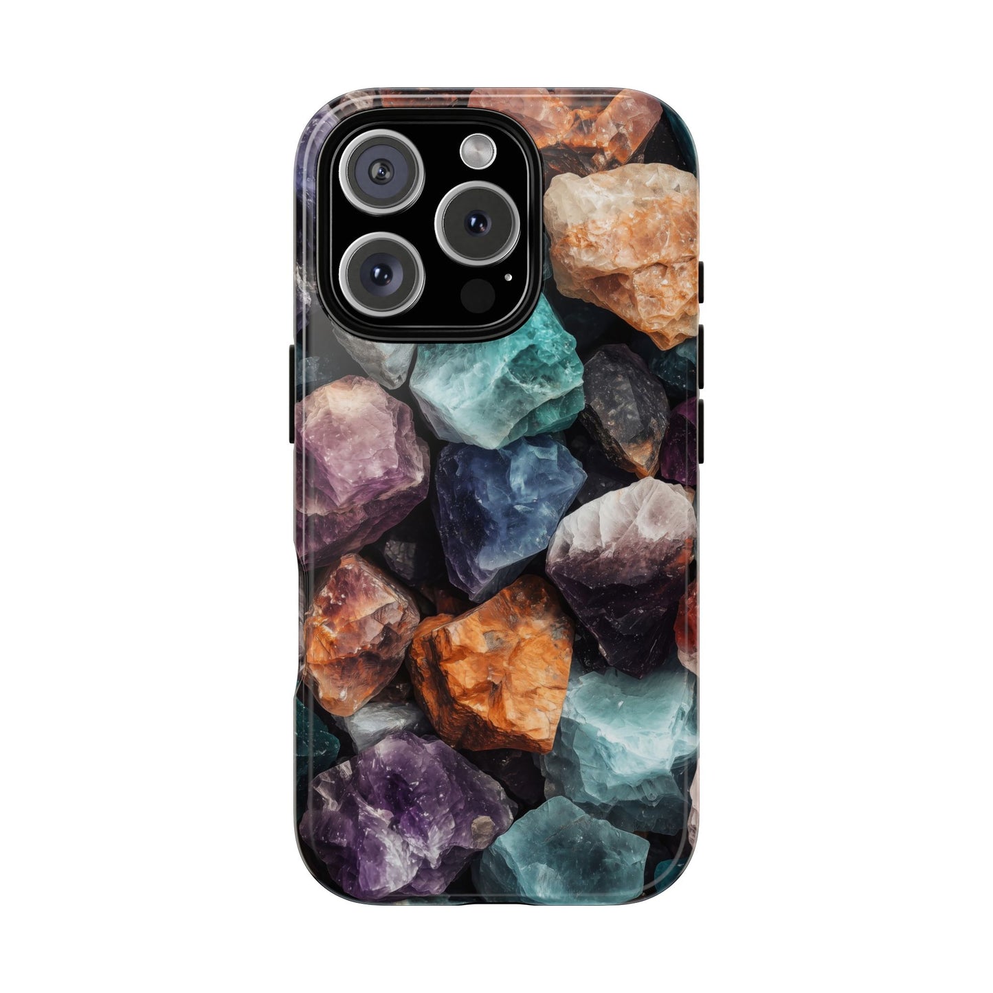 Crystal Gemstone Phone Case for iPhone, Samsung & Google Pixel