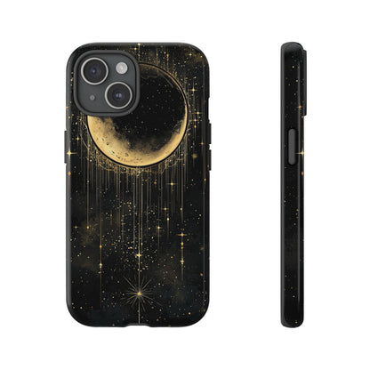 Celestial Glow Boho Moon Phone Case for iPhone, Pixel & Samsung