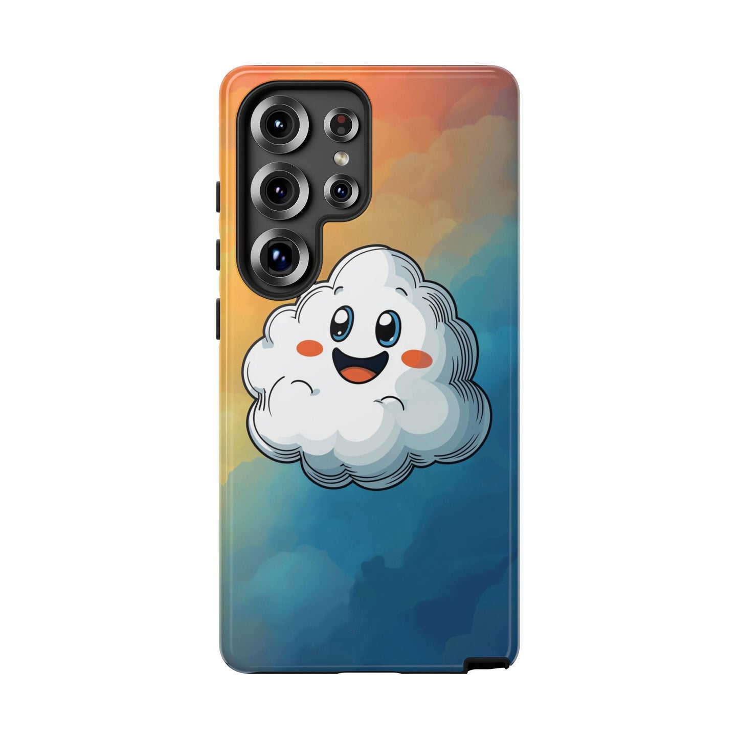 Happy Cloud Anime Phone Case for iPhone, Samsung, Google Pixel
