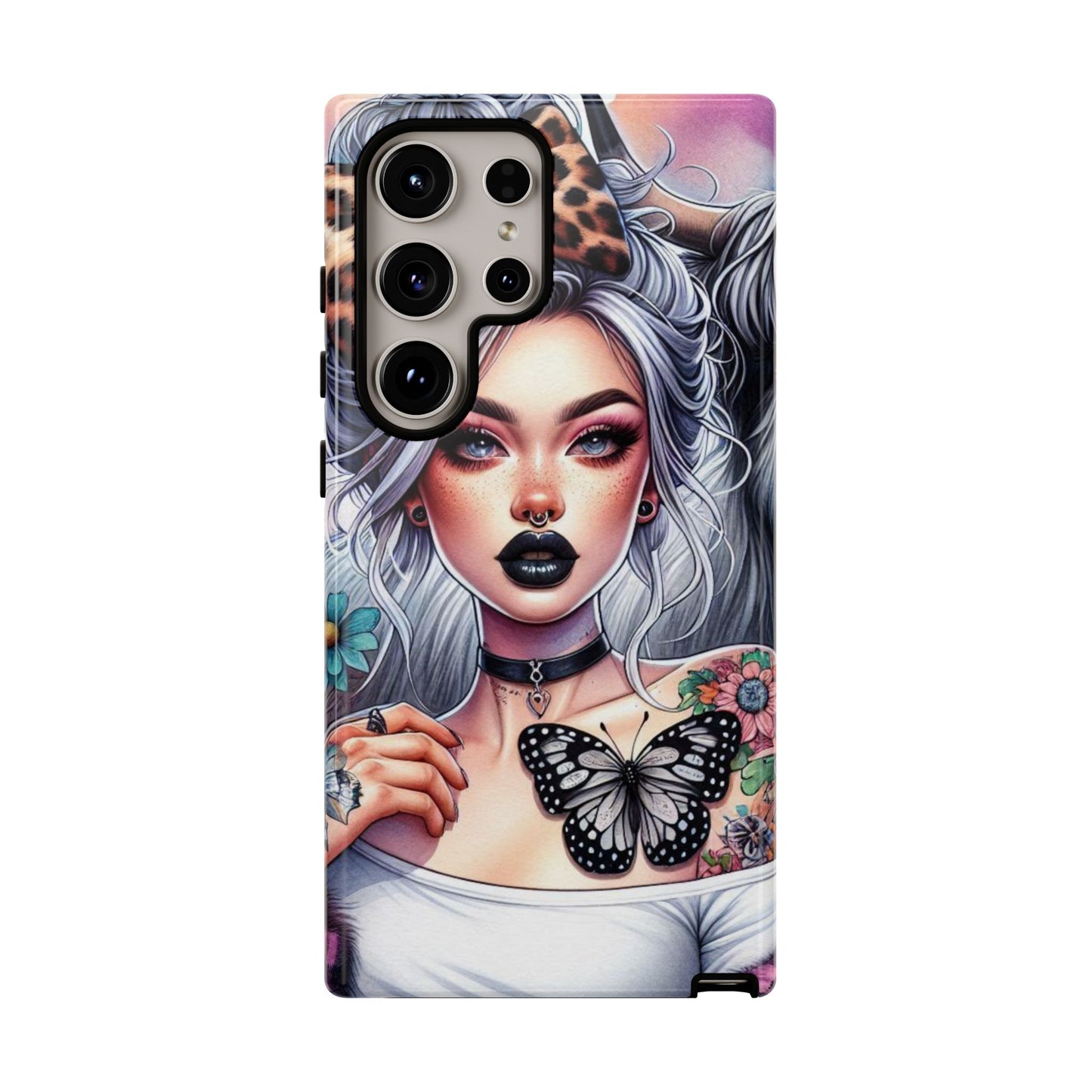 Wild Spirit – Gothic Chic & Nature Fusion Mobile Cover