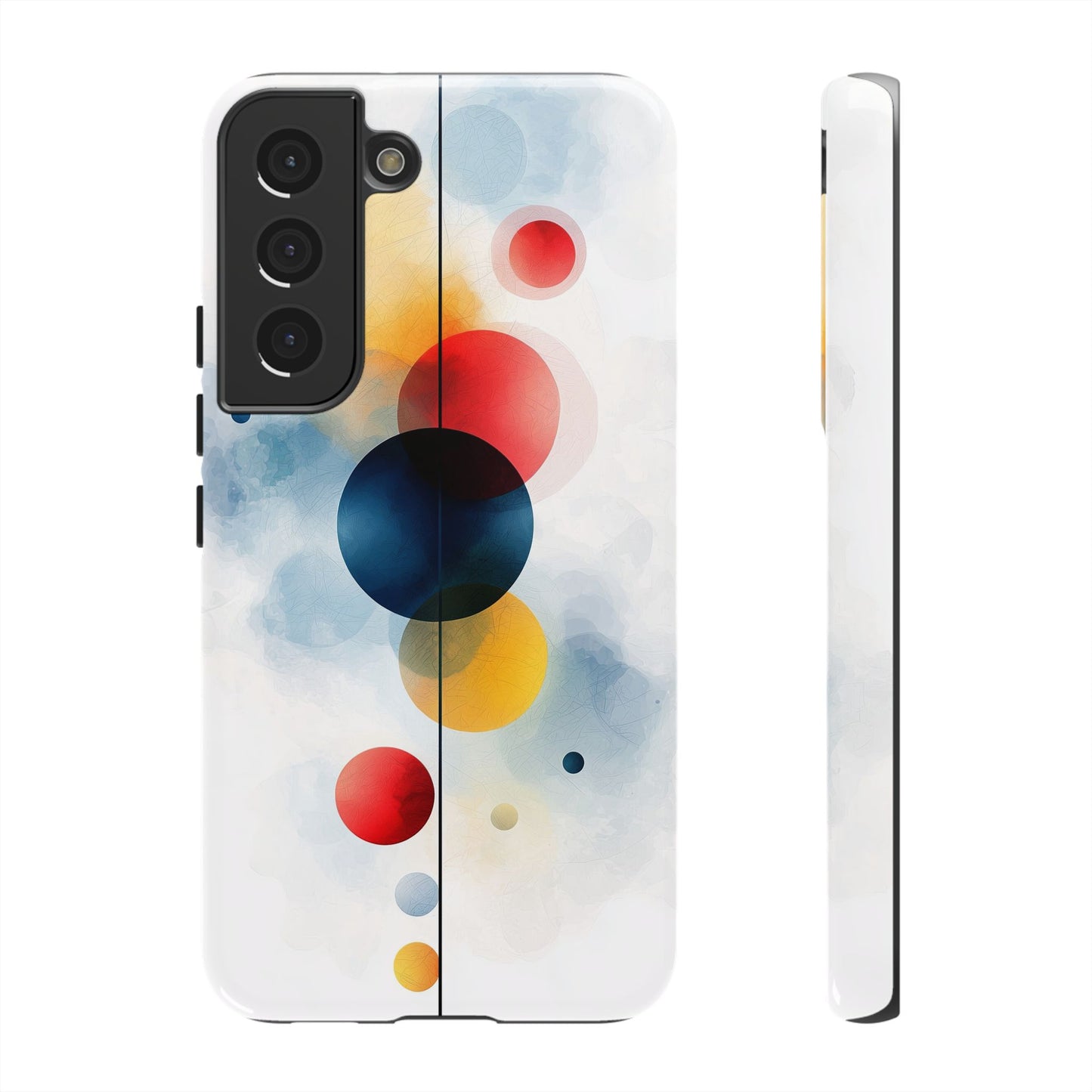 Celestial Balance – Watercolor Abstract Phone Case for iPhone, Samsung & Pixel