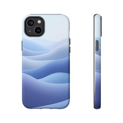 Intricate Abstract Wavy Landscape phone case