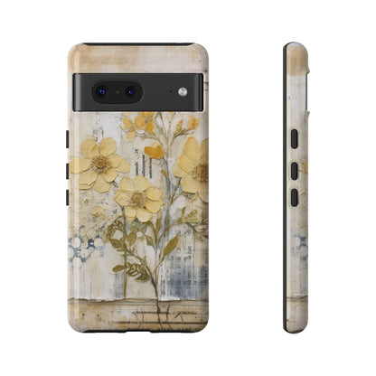 Vintage Botanical Floral Mobile Case