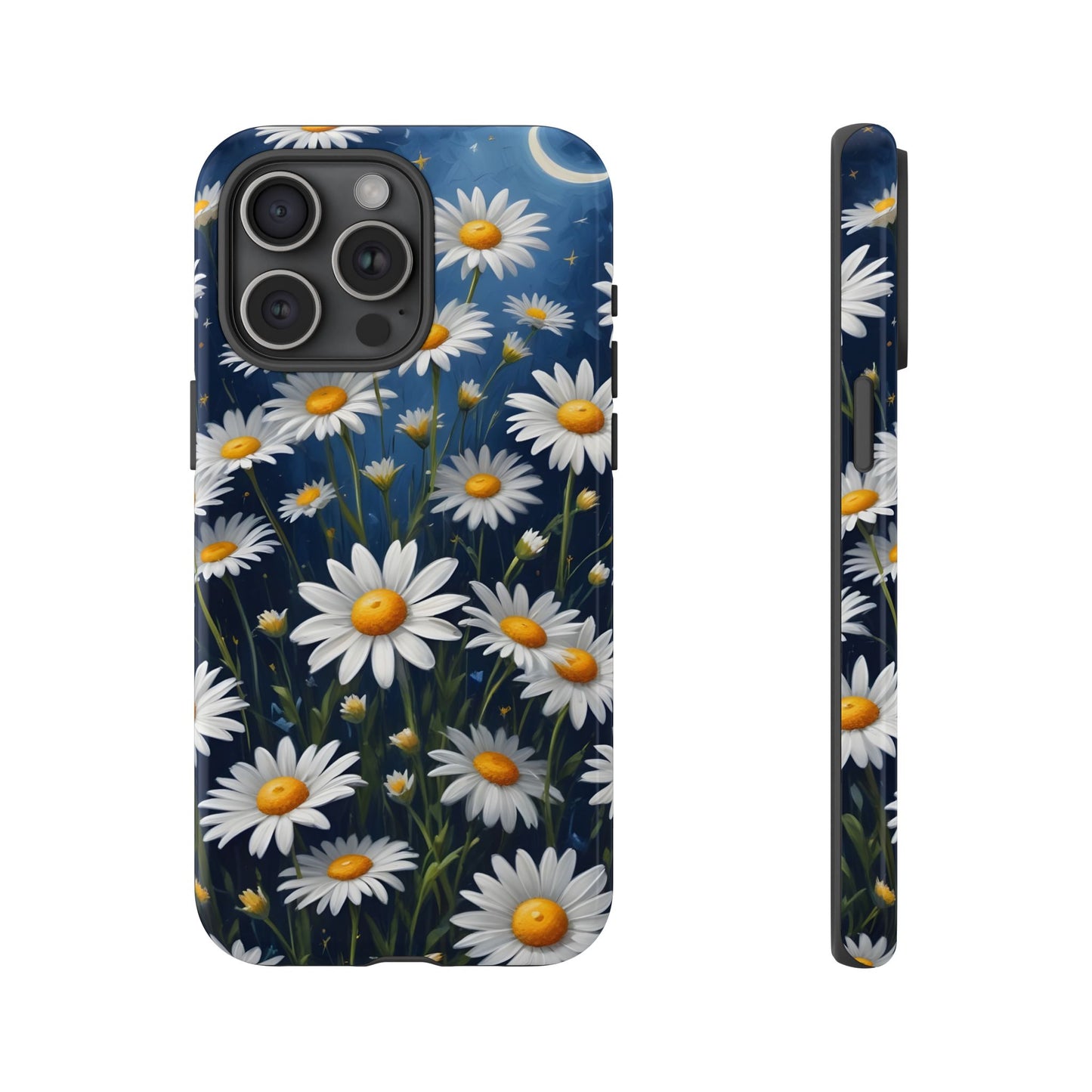 Witchy Daisy Flowers Phone Case Vintage Botanical Cover