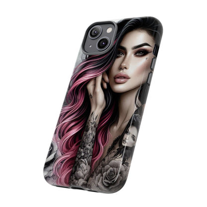 Tattooed Elegance – Gothic Art Mobile Cover