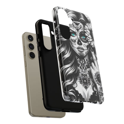 La Rebel – Day of the Dead Gothic Attitude Mobile Cover