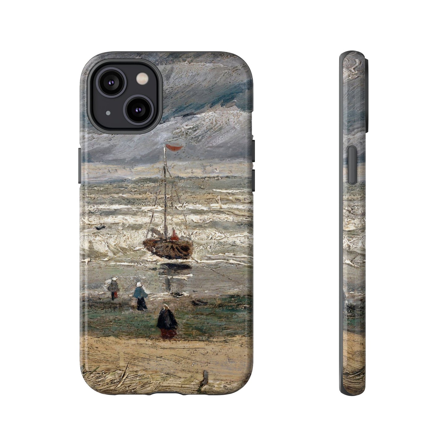 Vincent Van Gogh Phone Case - iPhone, Samsung, Google Pixel Cover - Ocean & Boat Painting Phone Case - Van Gogh Art Gift - Nautical Phone Case, Coastal Life Lover Gift