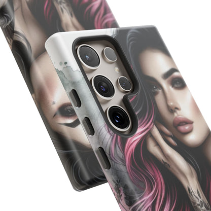 Tattooed Elegance – Gothic Art Mobile Cover