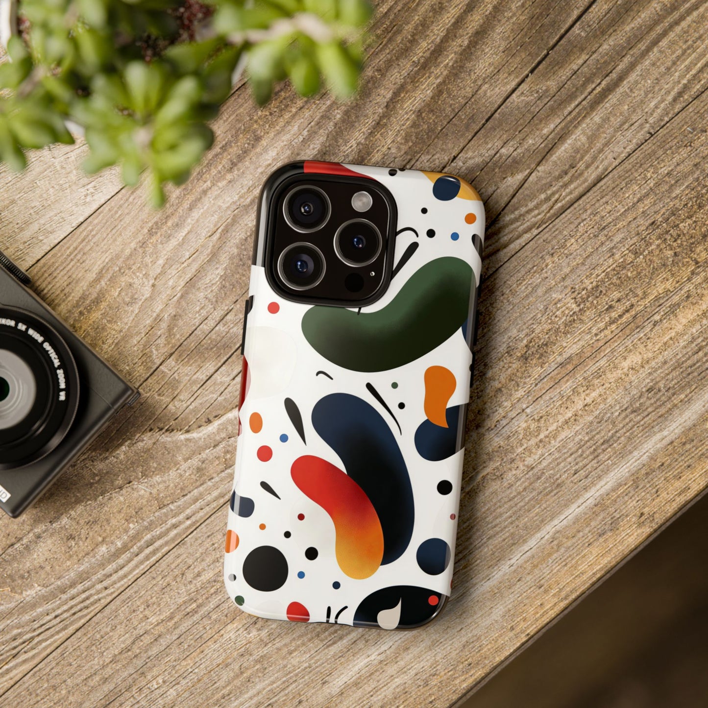Playful Pop Flow – Abstract Color Splash Case for iPhone, Google Pixel & Samsung