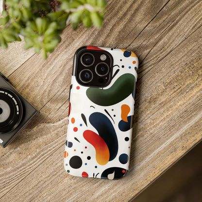 Playful Pop Flow – Abstract Color Splash Case for iPhone, Google Pixel & Samsung