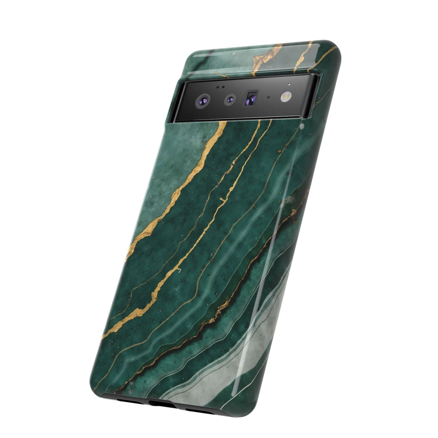 Jade Green Marble Case Design