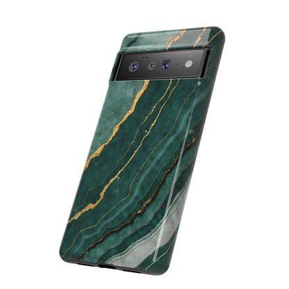Jade Green Marble Case Design