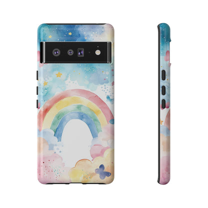 Mystic Splash Rainbow Watercolor Phone Case for iPhone, google Pixel & Samsung