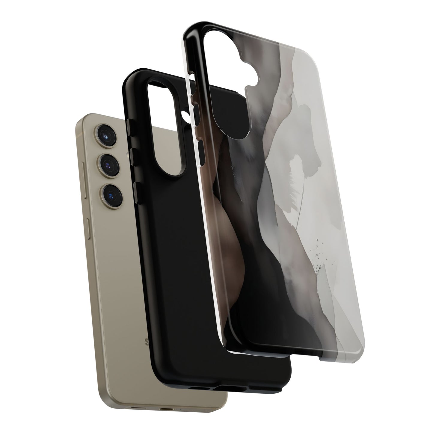 Vertical Abstract Neutral Gradient