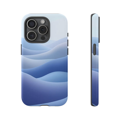 Intricate Abstract Wavy Landscape phone case