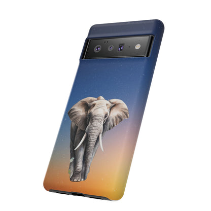 Celestial Elephant Mobile Cover – Dreamy Night Sky Aesthetic