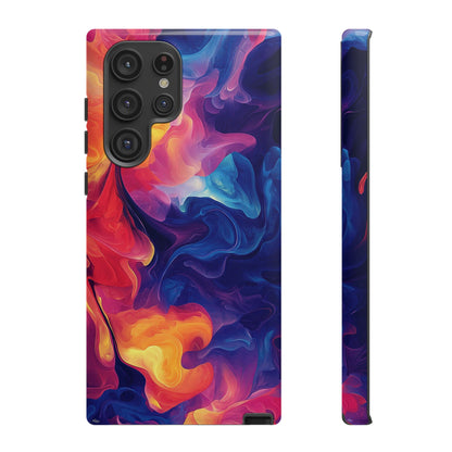 Cosmic Bloom – Abstract Vortex  Phone Case for iPhone, Samsung & Pixel