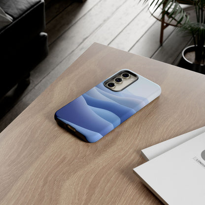 Intricate Abstract Wavy Landscape phone case