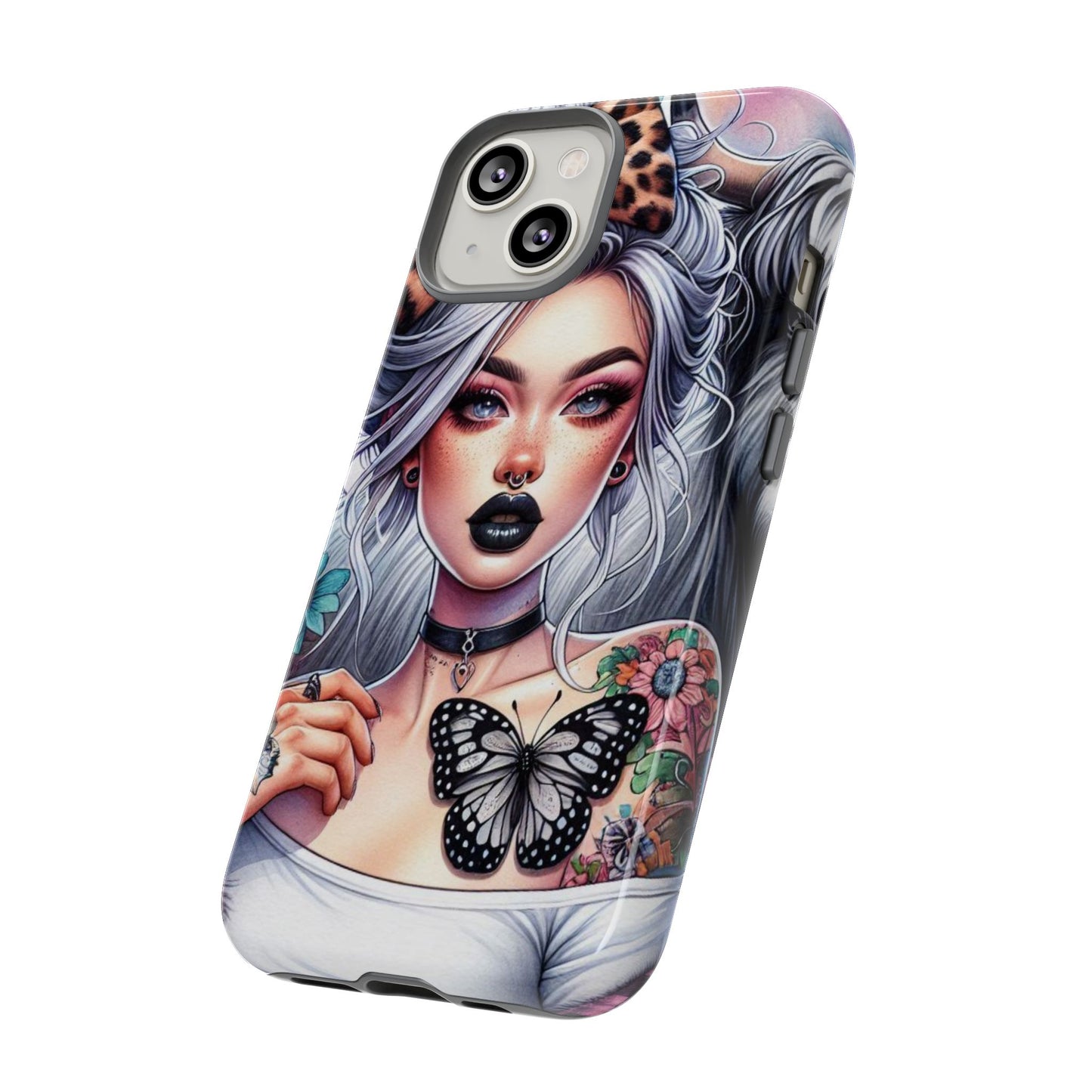 Wild Spirit – Gothic Chic & Nature Fusion Mobile Cover