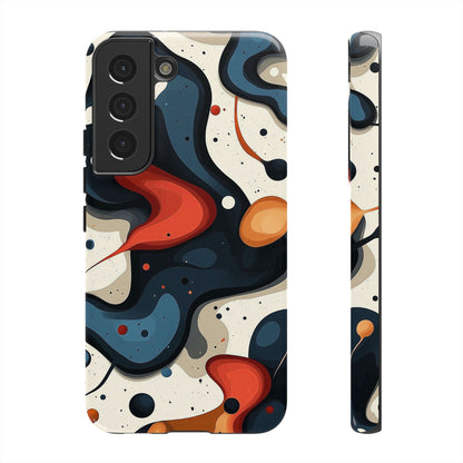 Molten Drift – Abstract Art Phone Case for iPhone, Samsung & Pixel