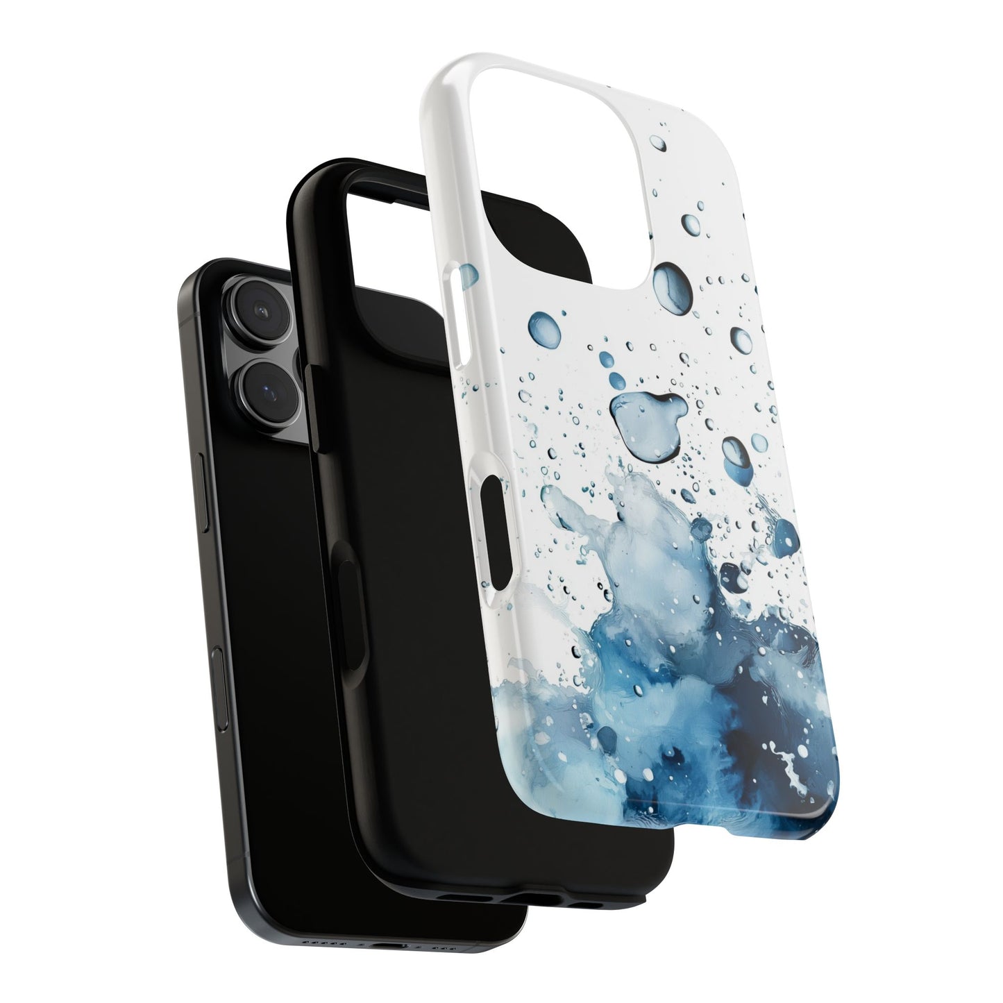 Aqua Burst Watercolor Phone Case for iPhone, google Pixel & Samsung