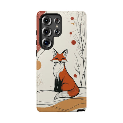 Smiling Fox: Playful Forest Charm Phone Case for iPhone, Samsung & Pixel